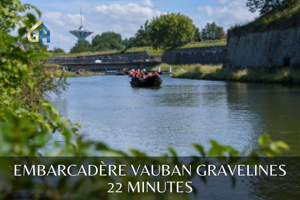 *Villa Marine*La Vigie - Duplex Coudekerque-Branche Bagian luar foto