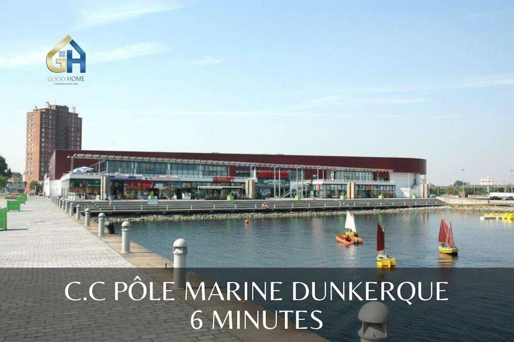 *Villa Marine*La Vigie - Duplex Coudekerque-Branche Bagian luar foto