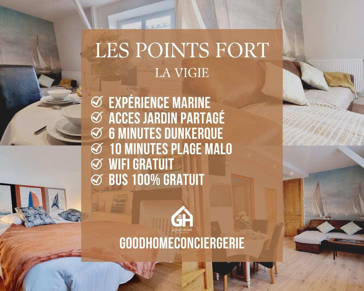 *Villa Marine*La Vigie - Duplex Coudekerque-Branche Bagian luar foto